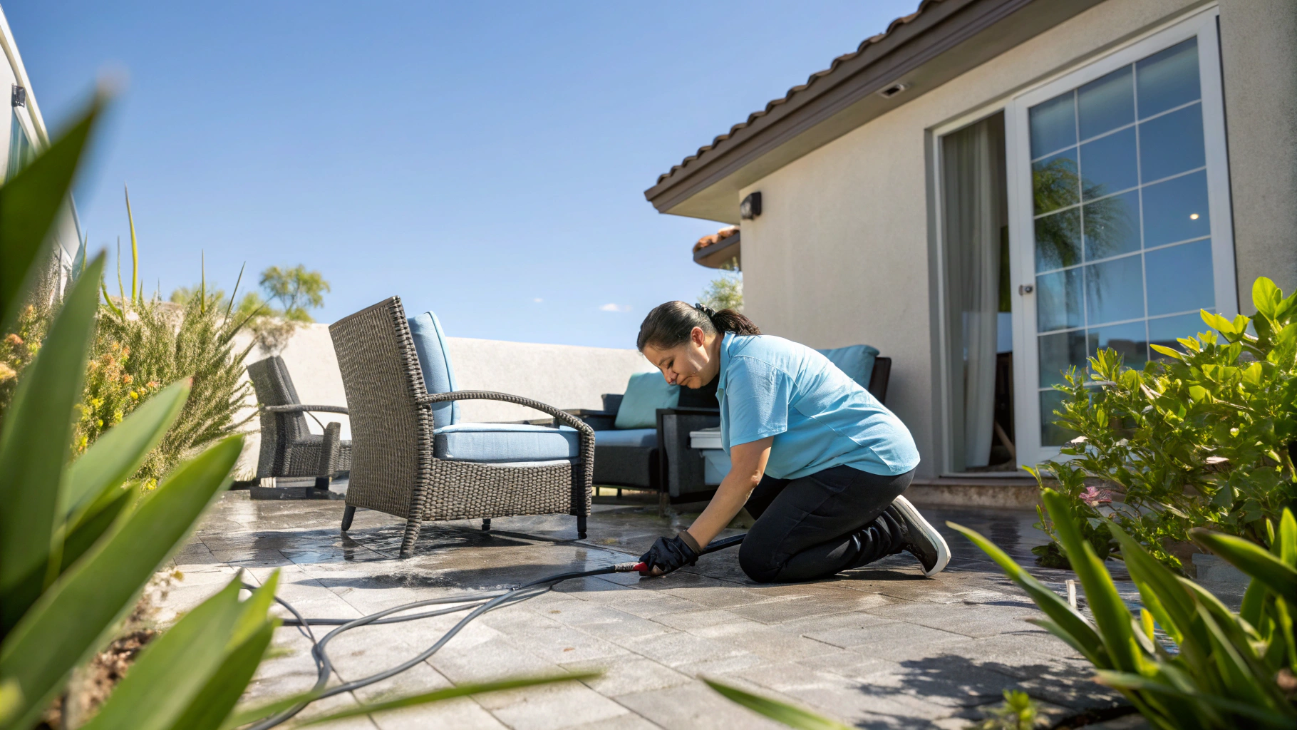 Spider management and web removal