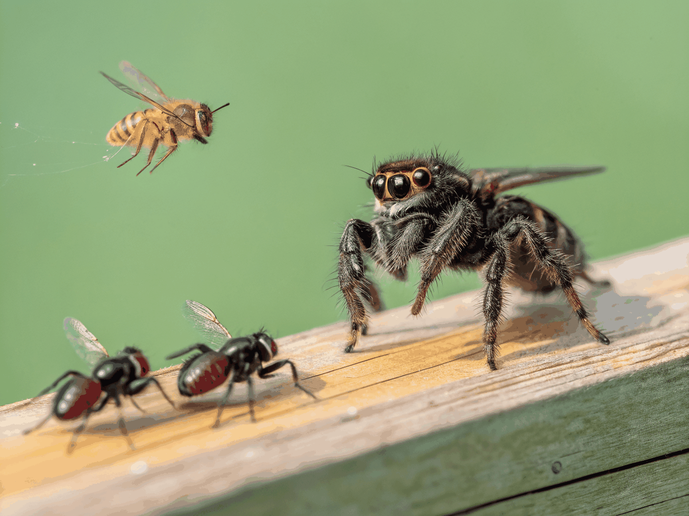 Spider web removal service